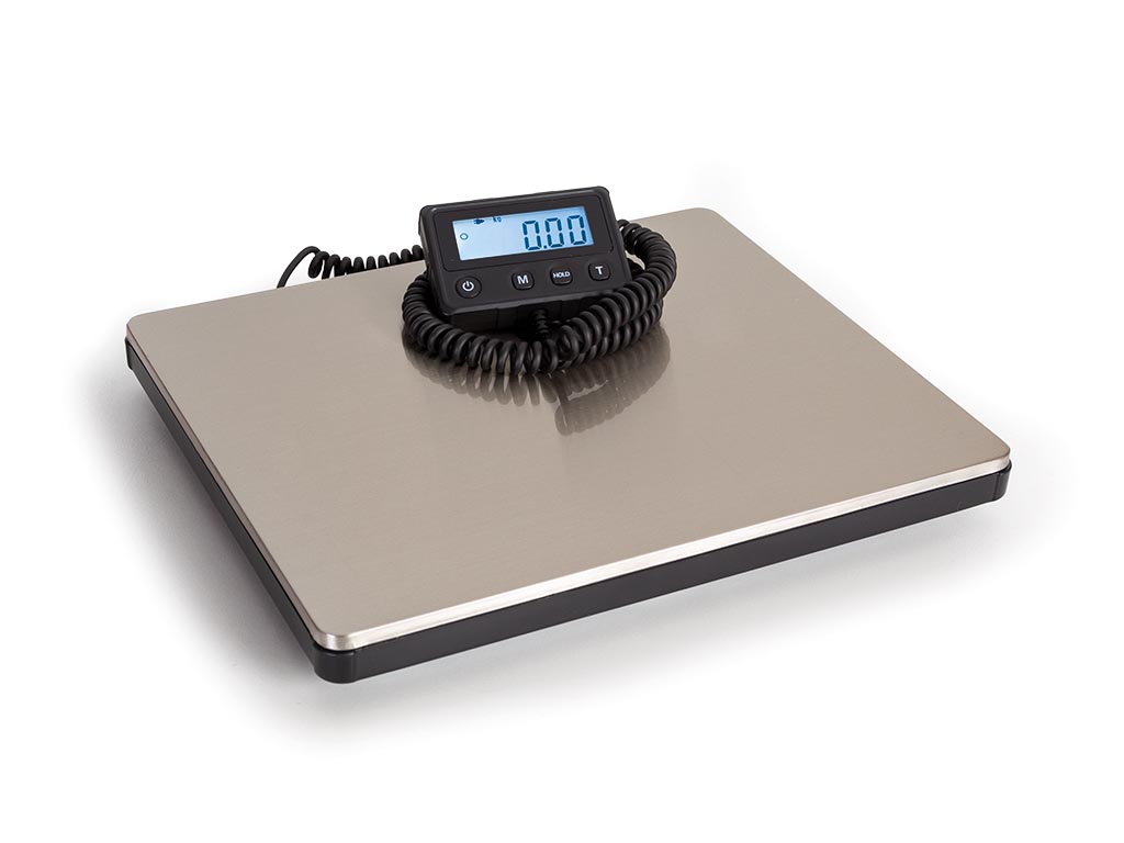 Digital postal scale with external display - 100 kg / 10 g