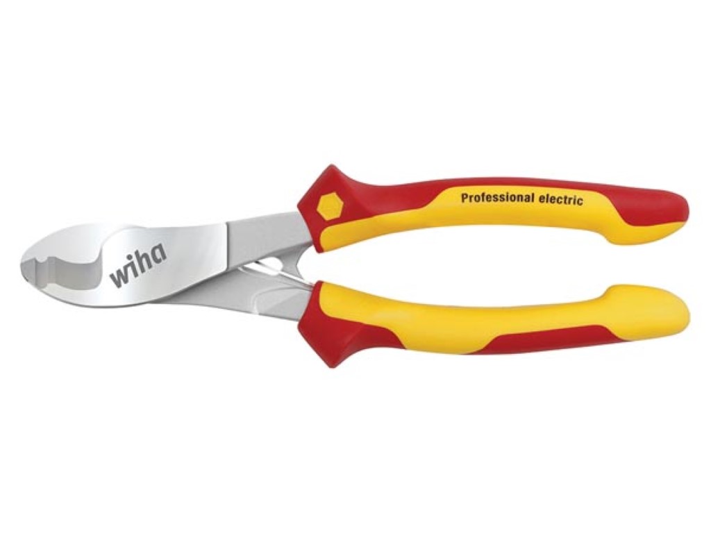Wiha Cable Cutter Professional Electric with Switchable Opening Spring (43660) 180 mm