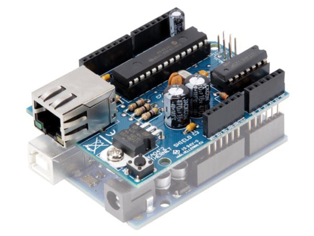 Ethernet Shield For Arduino Create Your Own Webserver, Stackable