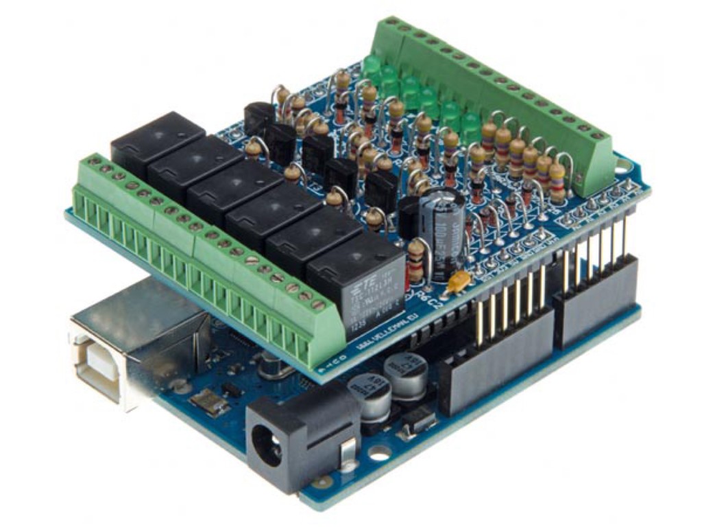 Input-output Shield For Arduino