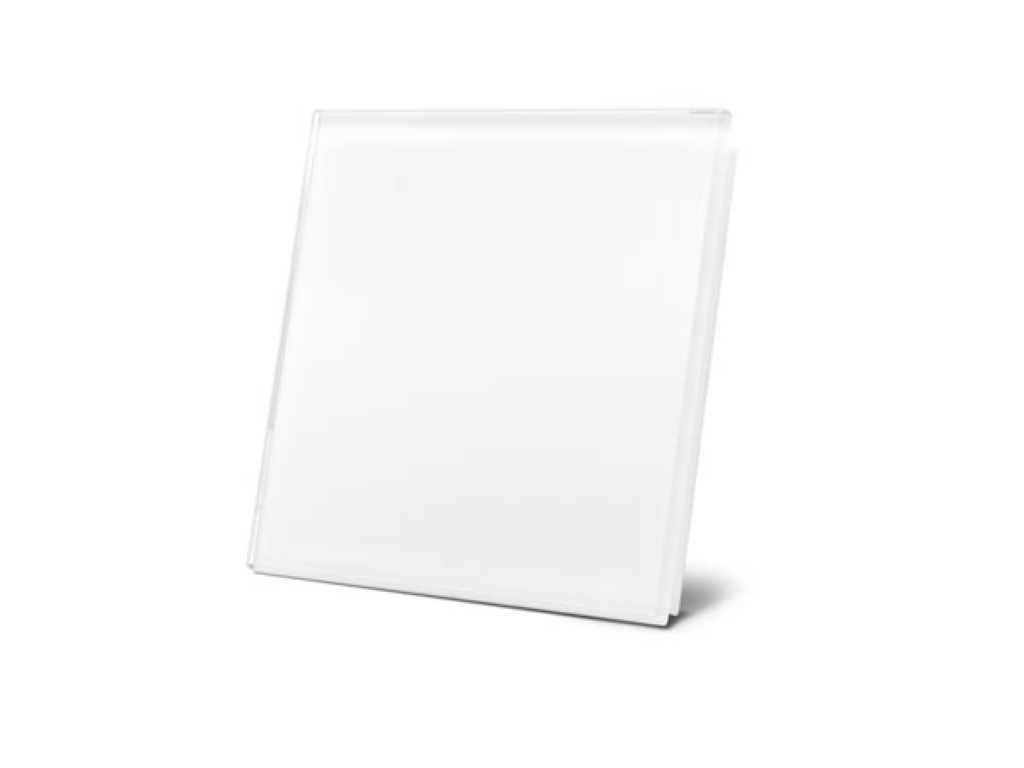 Edge Lit Control Module With 1 Touch Key - Frosted Pure White