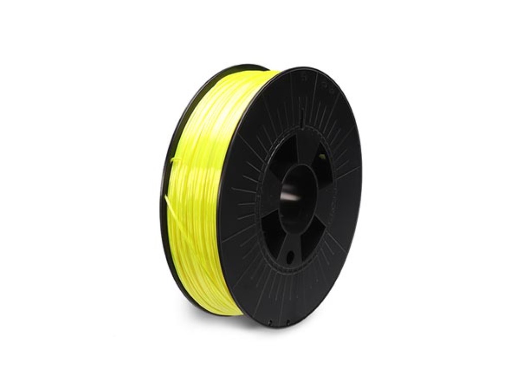 1.75 Mm (1/16") Pla Satin Filament - Fluorescent Yellow - 750 G