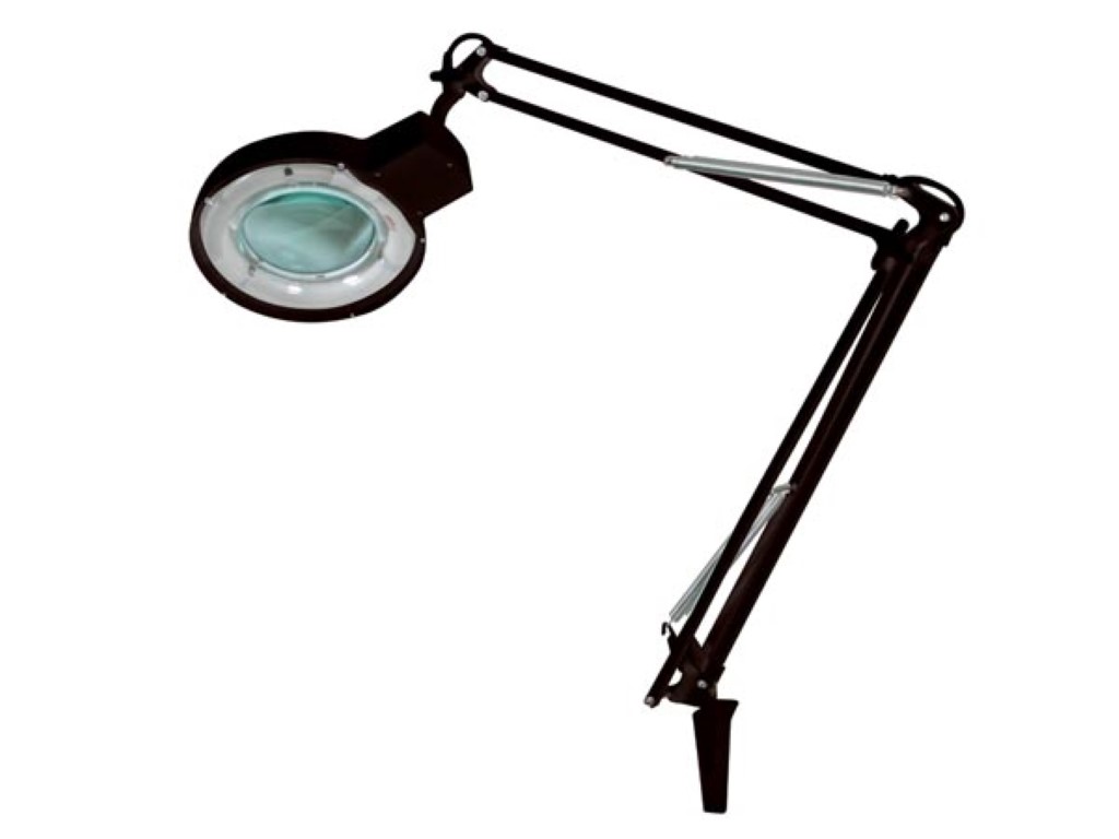 Lampe-loupe 5 Dioptries - 22w - Noir