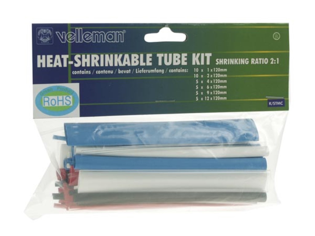 Heat-shrinkable Tube Kit - Multicolour