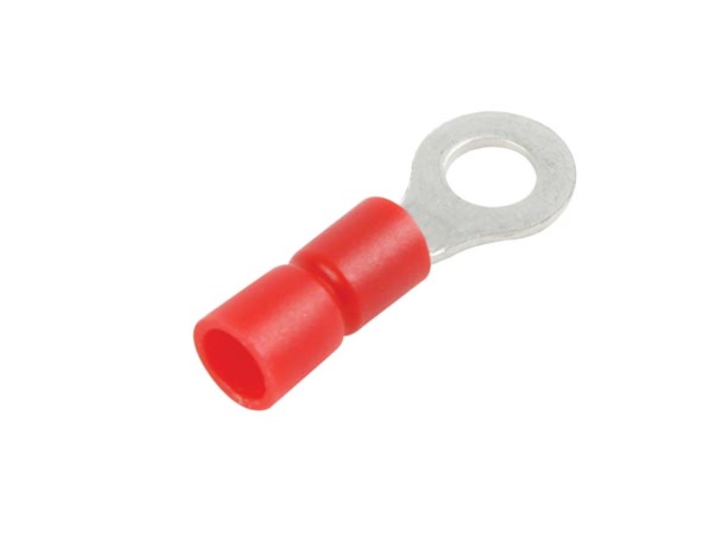 Cosse A Oeil 6.4mm - Rouge