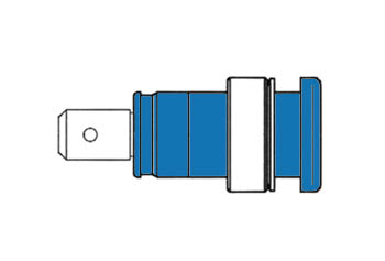 Built-in Safety Socket 4mm, Blue Iec1010 - Seb2620f6,3
