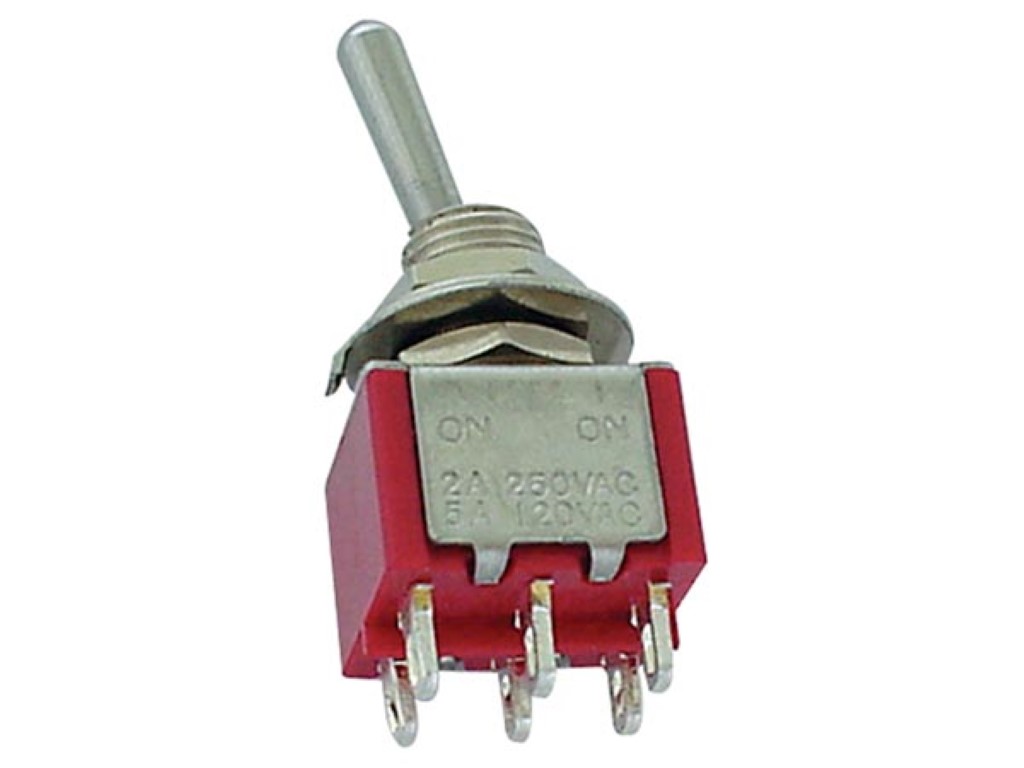 T8011  Toggle Switch 2p On-on