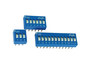 Ds-7  Dip Switch 1p And 7pos.
