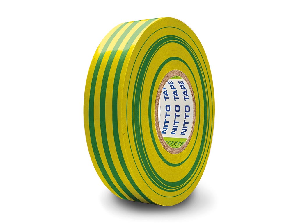 Insulation Tape - Green/Yellow - 19 mm x 10 m
