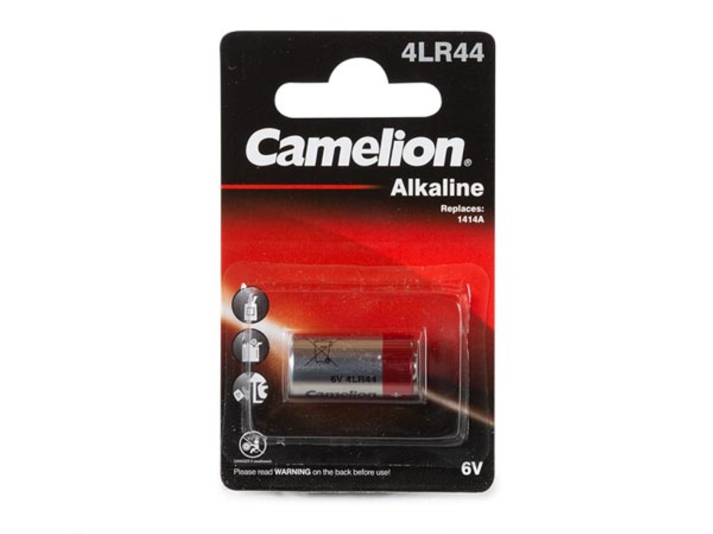 Alkaline 4lr44 Camelion 6v (1pc/bl)