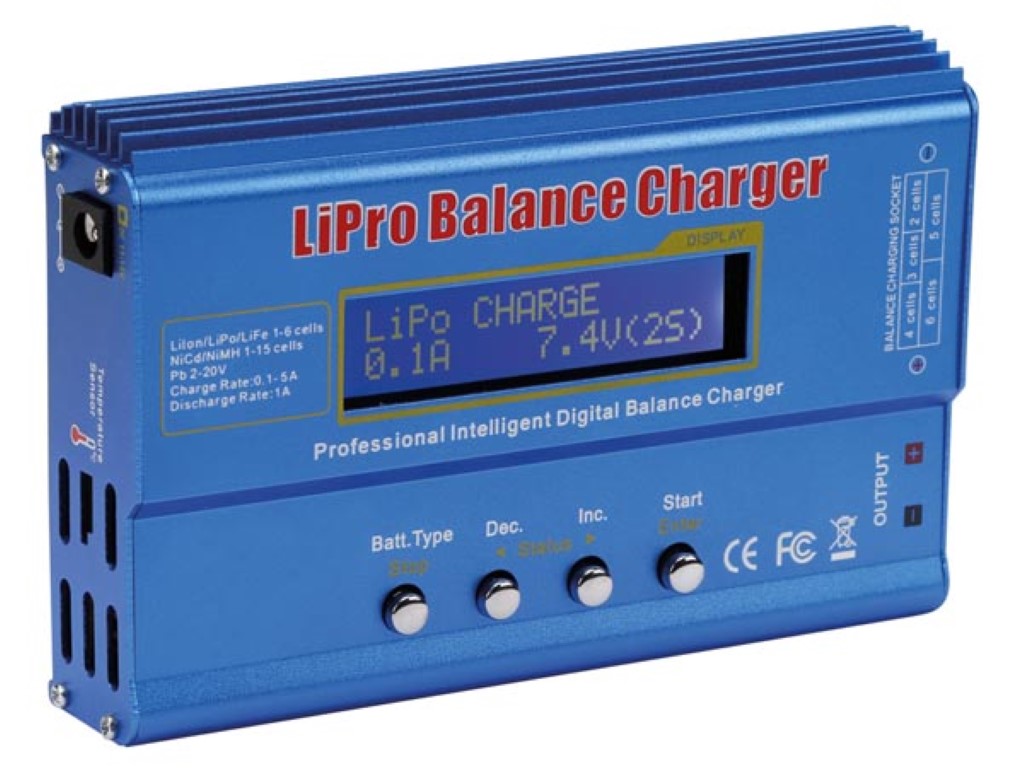 Li-ion/polymer Balance Charger - Li-ion / Lipo / Life / Nicd / Nimh / Pb