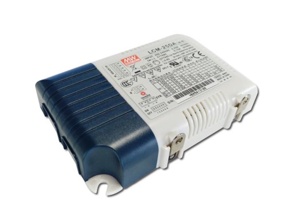 Multiple-stage Output Current LED Power Supply  - 25 W - Selectable Output Current With Pfc