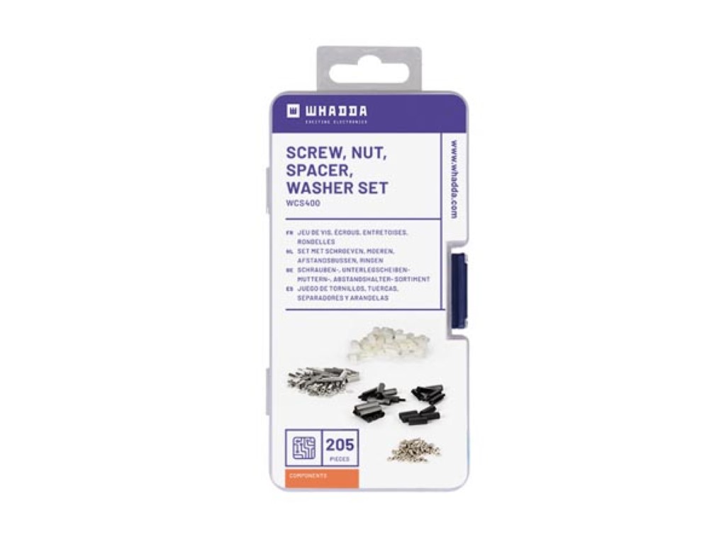 Set With Screws, Nuts, Spacers, Washers