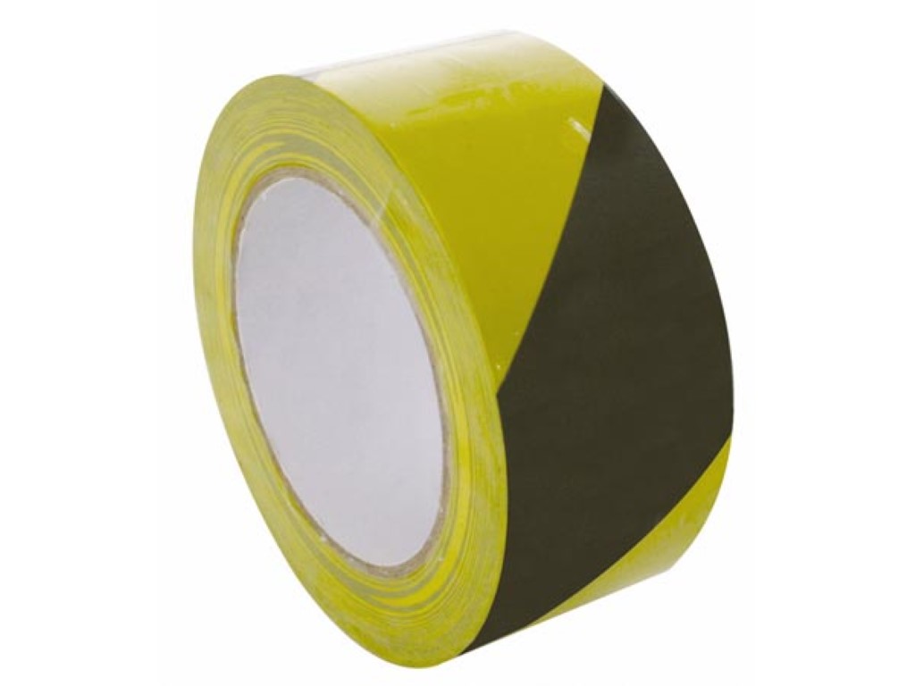 Lane Marking Tape - 50mm X 33m - Yellow/black