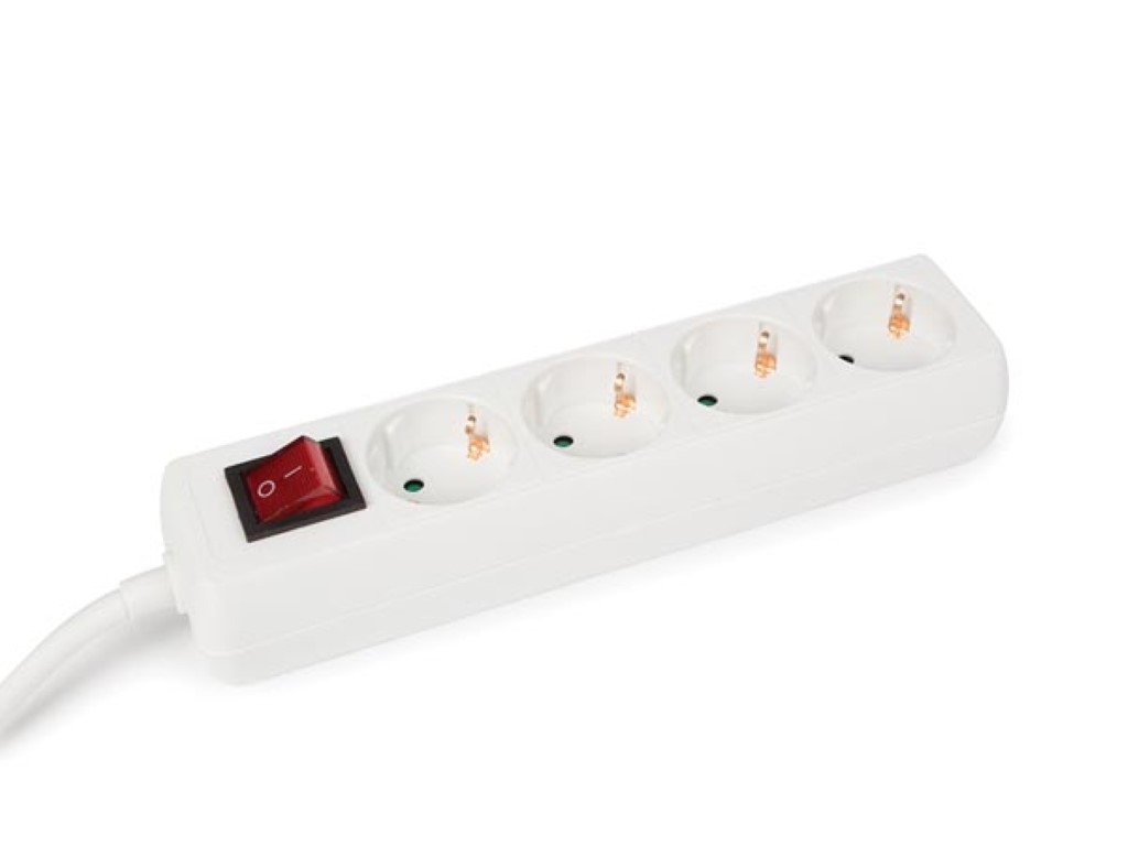 4-way Socket-outlet With Switch