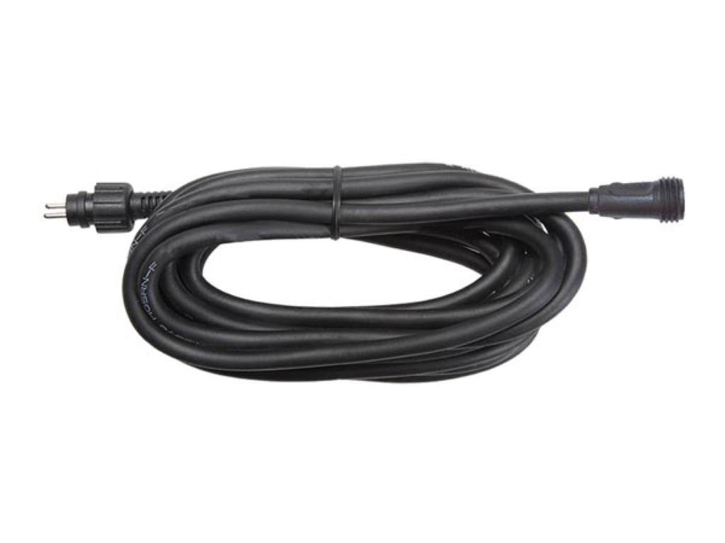 Rubber Extension Cable With Plug - 5m