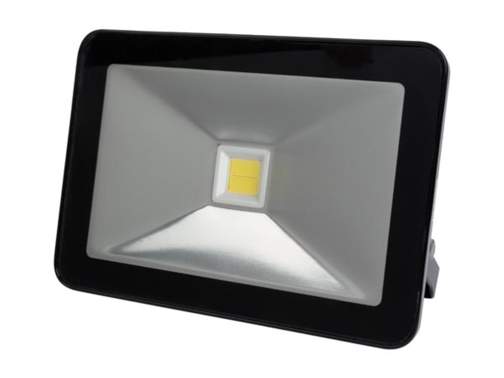 Design LED Floodlight - 50w Neutral White - Black