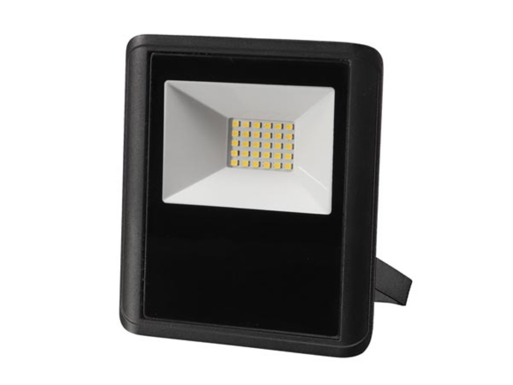Outdoor LED Floodlight - 20w Neutral White - Black