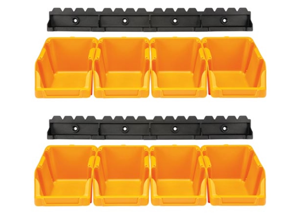 Storage Box Set - 8 Pcs. - 103 X 165 X 75 Mm - Yellow