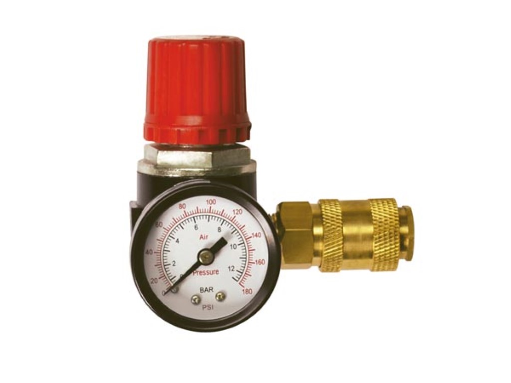 Stanley - Pressure Reducer With Manometer And Air Tap - 1/4in M