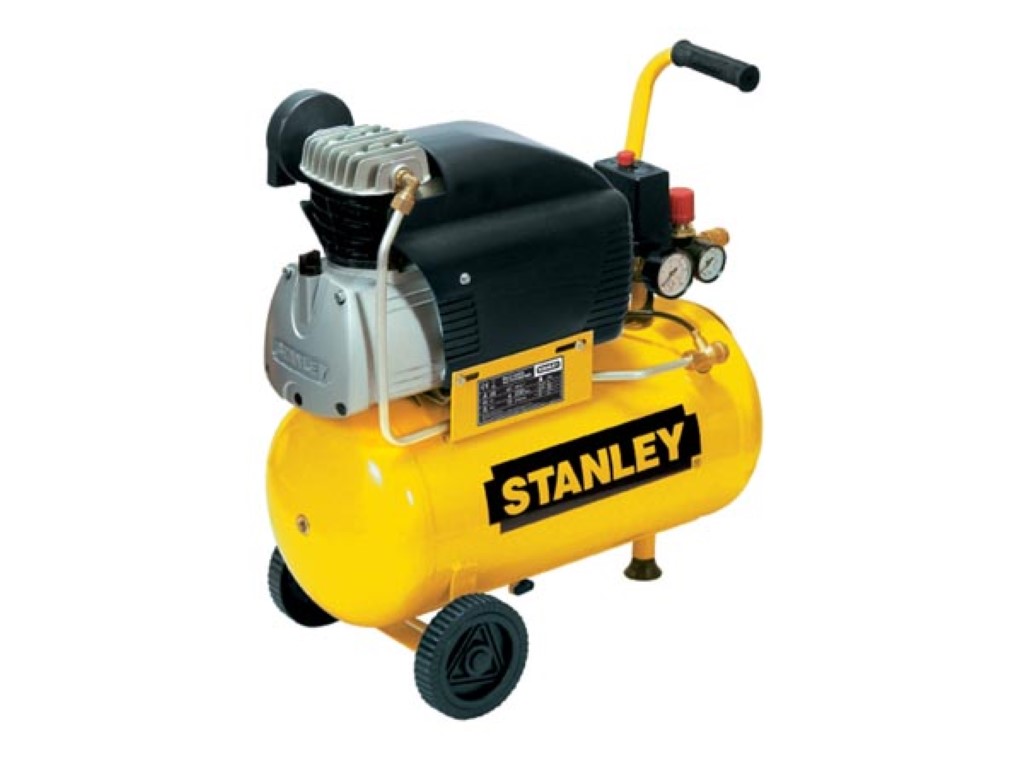 Lubricated Direct Drive Compressor Stanley - 2hp / 24l / 8bar