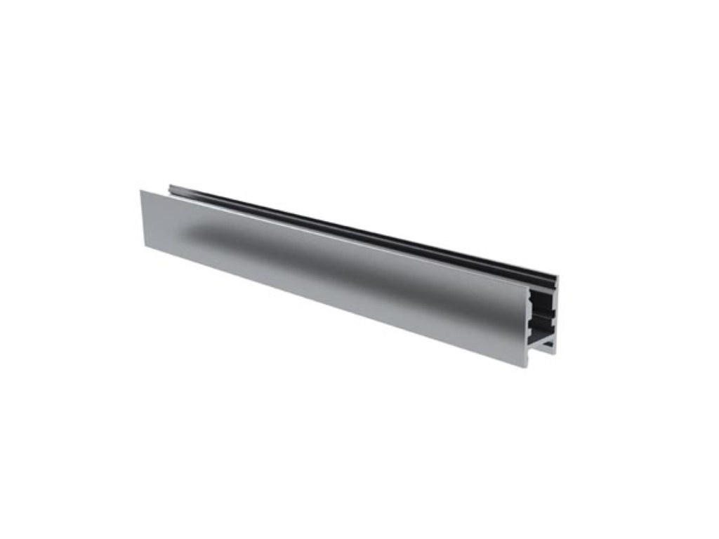 Lighting Profile Alu-swiss For 6-8mm LED Stripe - Anodized In Silver Aluminium LED Profile 2m