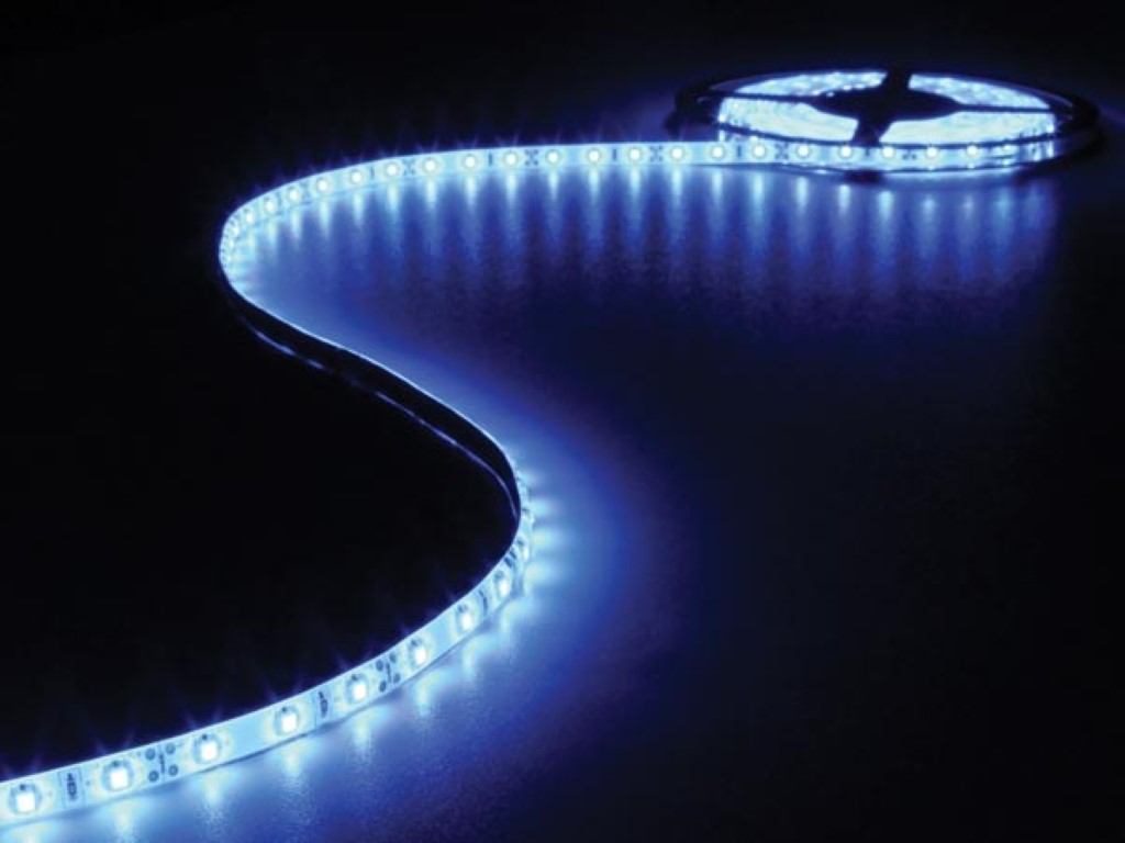 Flexible LED Strip - Blue - 300 LEDs - 5m - 12v
