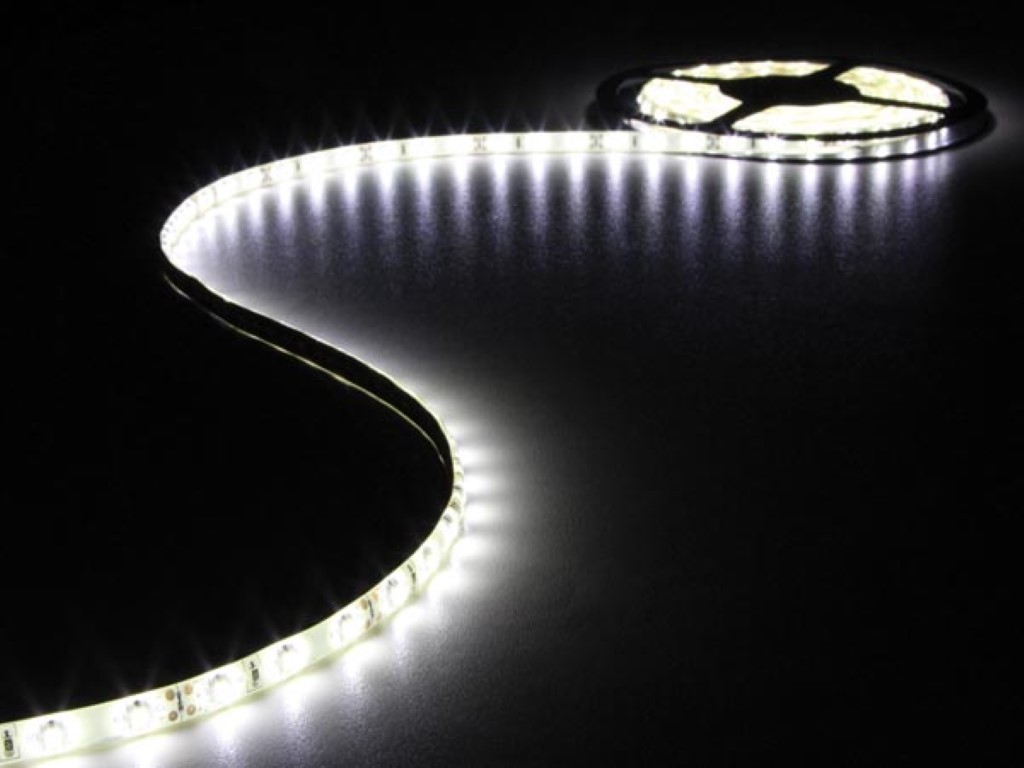 Flexible LED Strip - Cold White - 300 LEDs - 5 M - 12 V