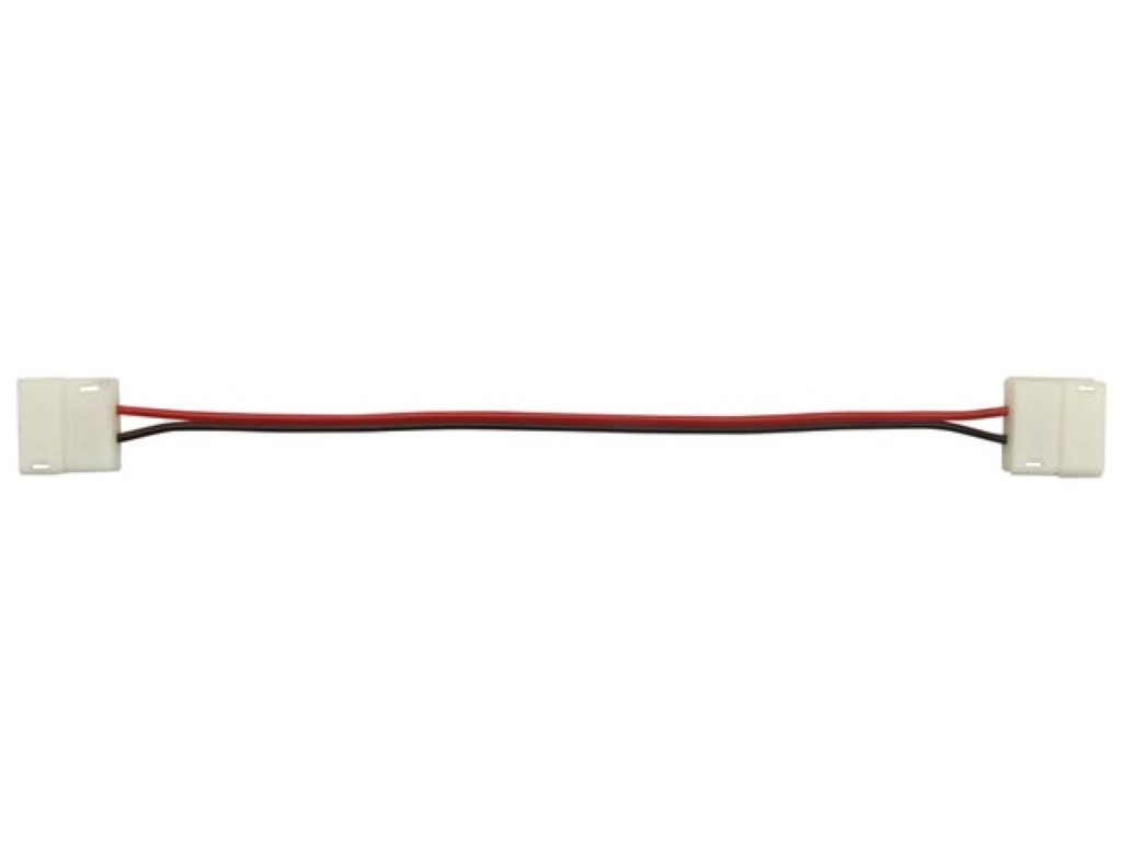 Cable With Push Connectors For Flexible LED Strip - 10mm Mono Colour