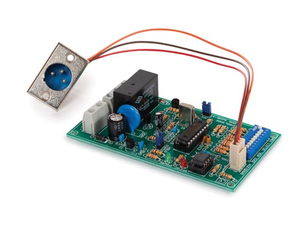 Dmx-controlled Relay Module With Dmx512 Protocol