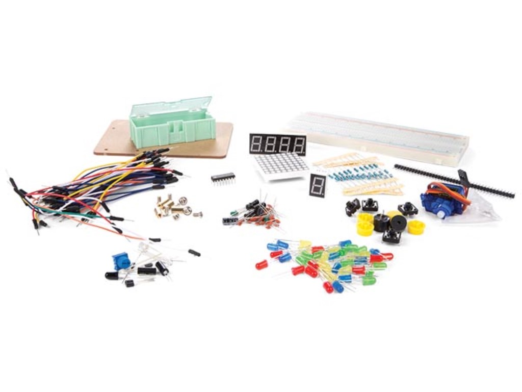 Arduino Electronic Components Set, Complete Kit With Breadboard,