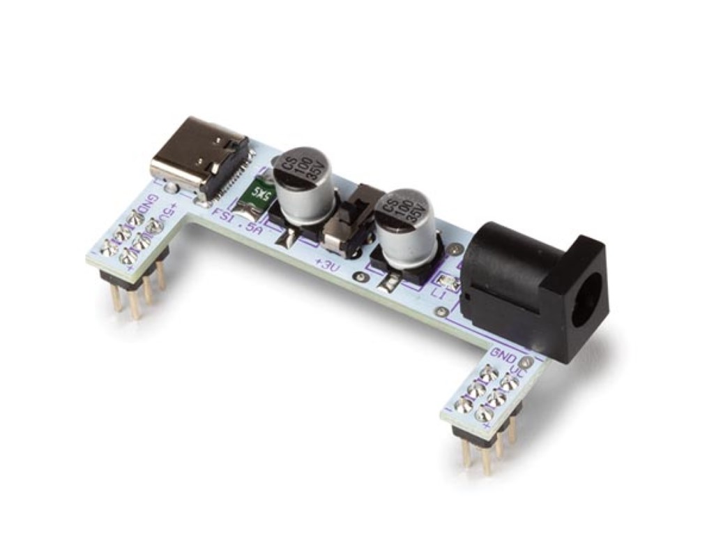 Power Module For Breadboard, 3.3 V/5 V, Compatible With Mb102 Breadboard 830p