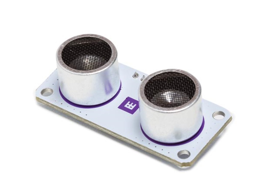 Ultrasonic Distance Sensor, Module, 2 Pieces, 3.3-5 Vdc, Detection Range 3-550 Cm, White