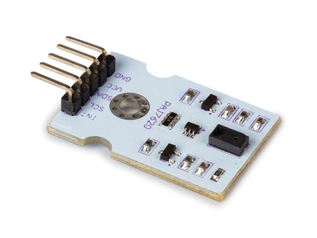 Sensor Module With Gesture Recognition, Paj7620, 5 Vdc, Detection Distance <= 10 Cm, White