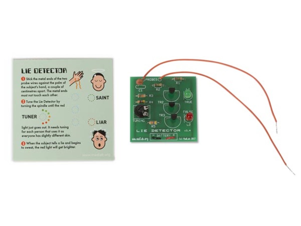 Madlab Electronics Kit - Lie Detector
