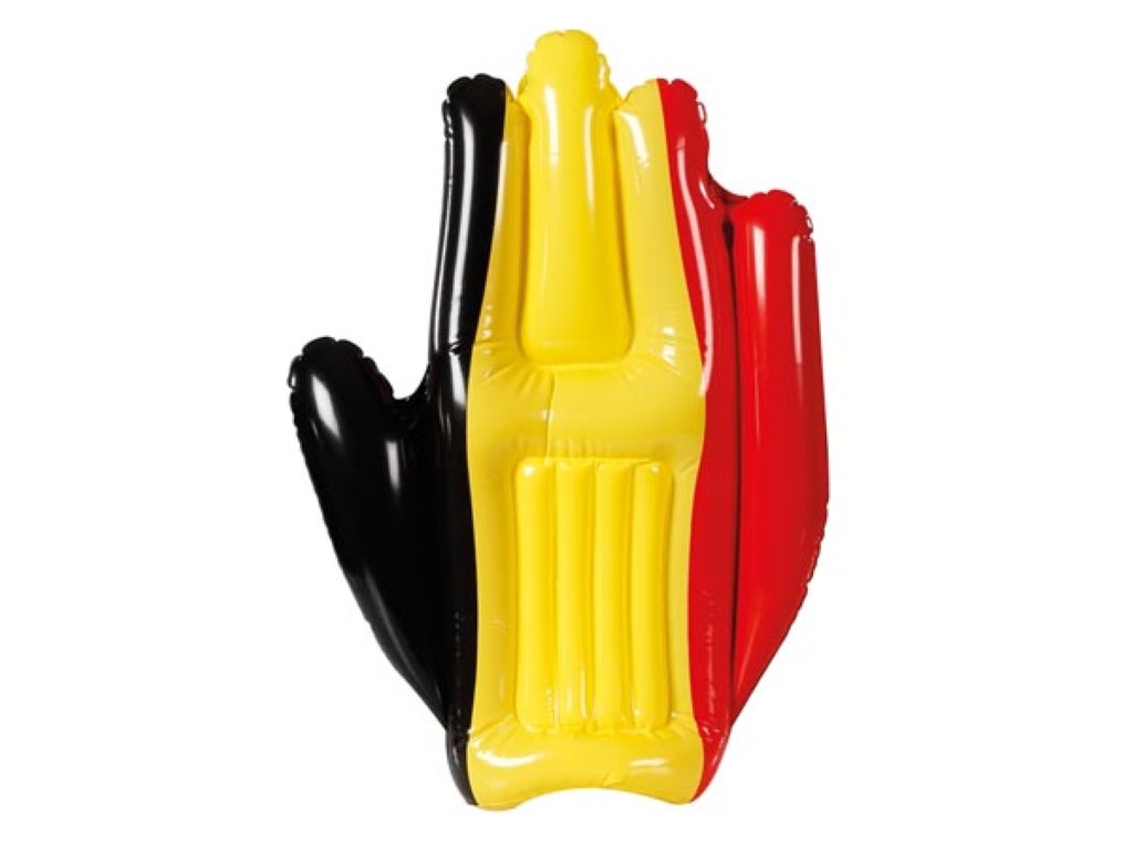 Inflatable Hand - Belgium