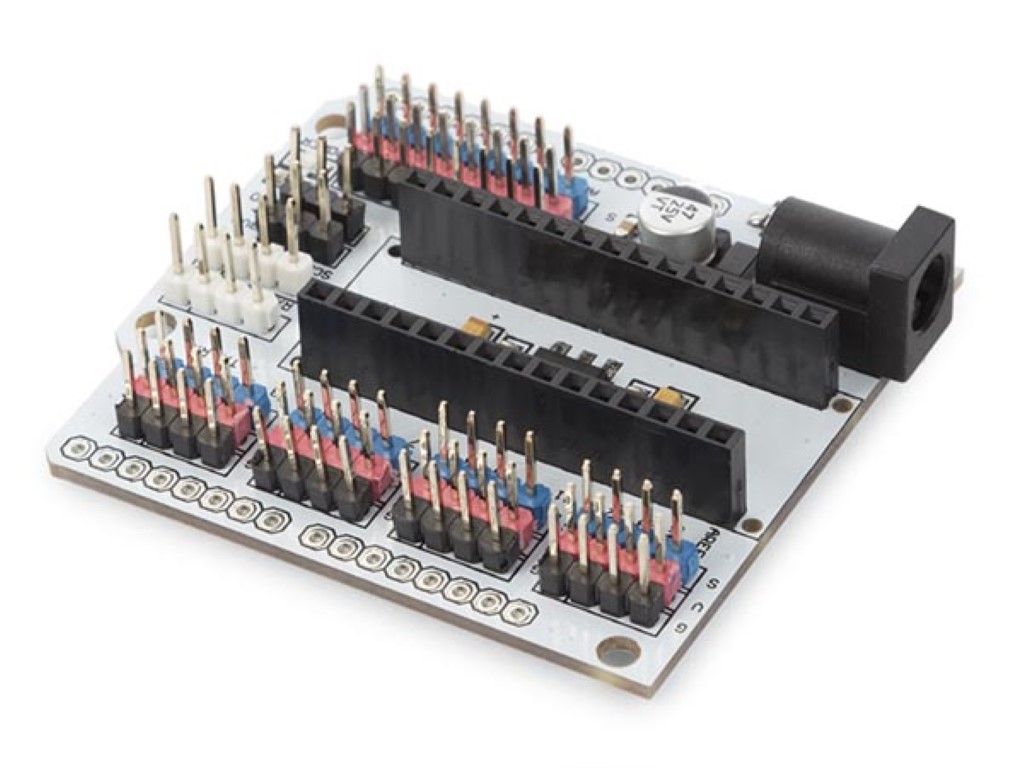 Multifunctional Expansion Board For Arduino Nano/uno, Compact And Reliable, Access To All Pins