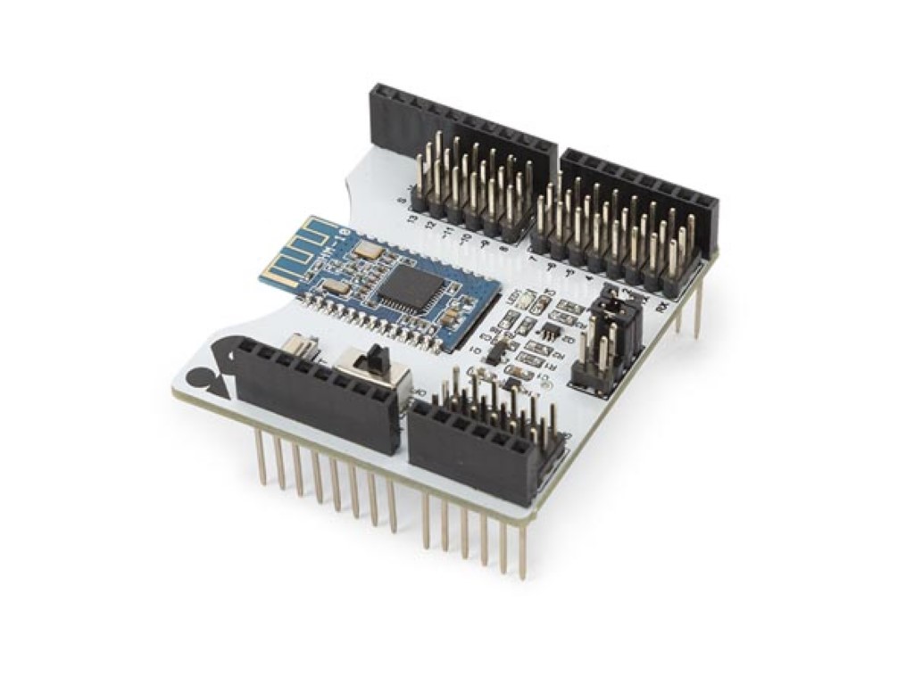 Hm-10 Wireless Shield For Arduino Uno, Texas Instruments Bluetooth 4.0, 3-pin Connector, Reset, Slide Switch