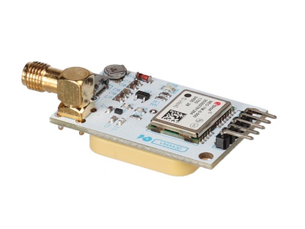 Gps Module U-blox Neo-7m For Arduino, High Sensitivity, Sma And Ttl Interfaces, Eeprom, Micro-USB