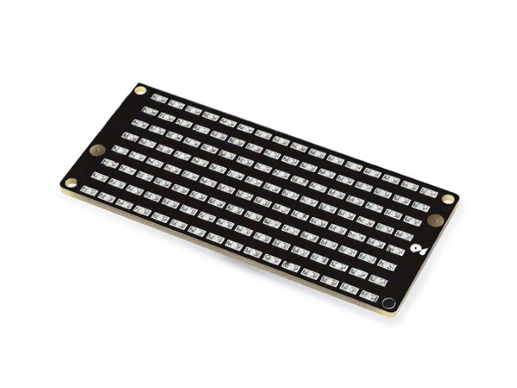 Ic 8x16 LED Matrix Panel For Arduino - Blue