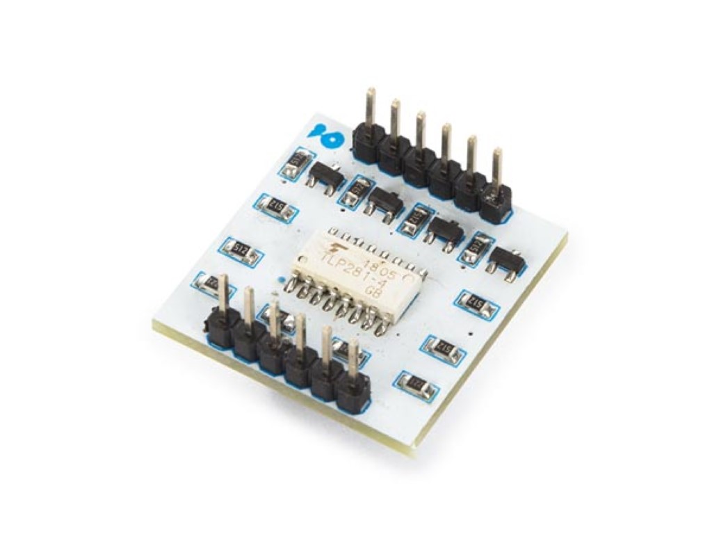 1 X Tlp281 4-channel Optocoplier For Arduino