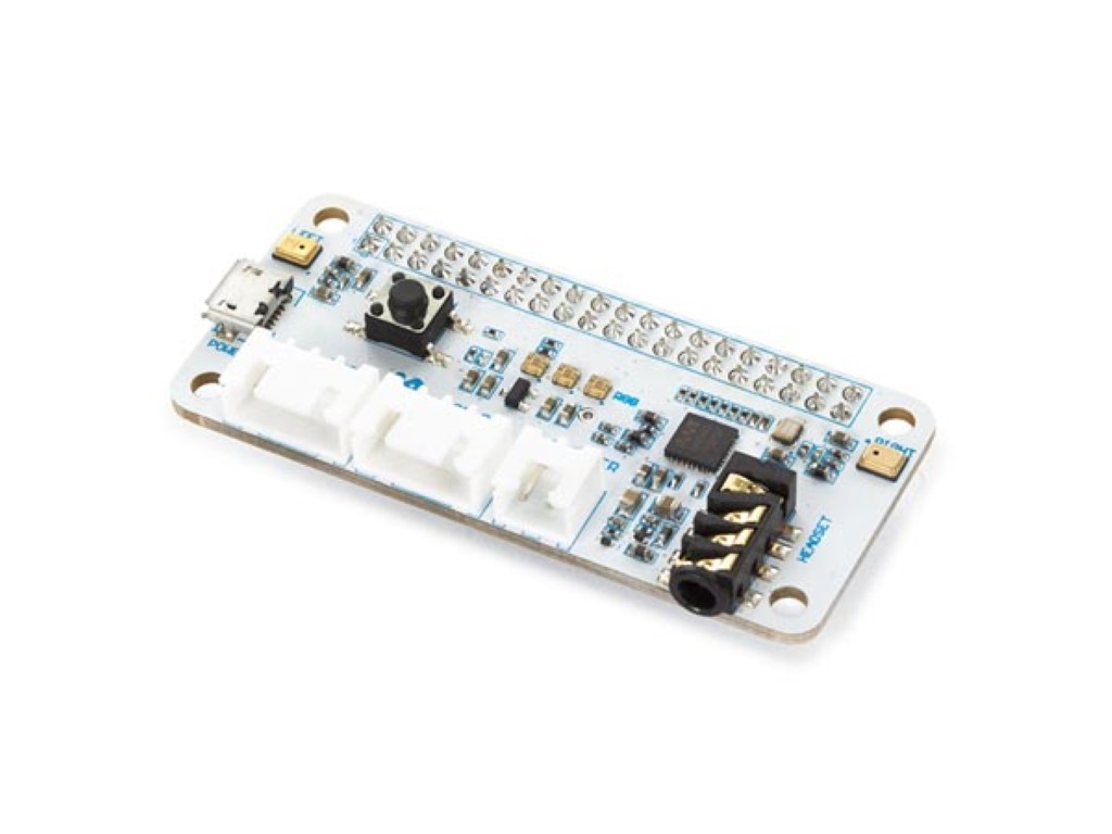 Respeaker 2-mics Pi Hat For Raspberry Pi, Ai, Voice Applications, Compatible With Alexa, Google Assistant