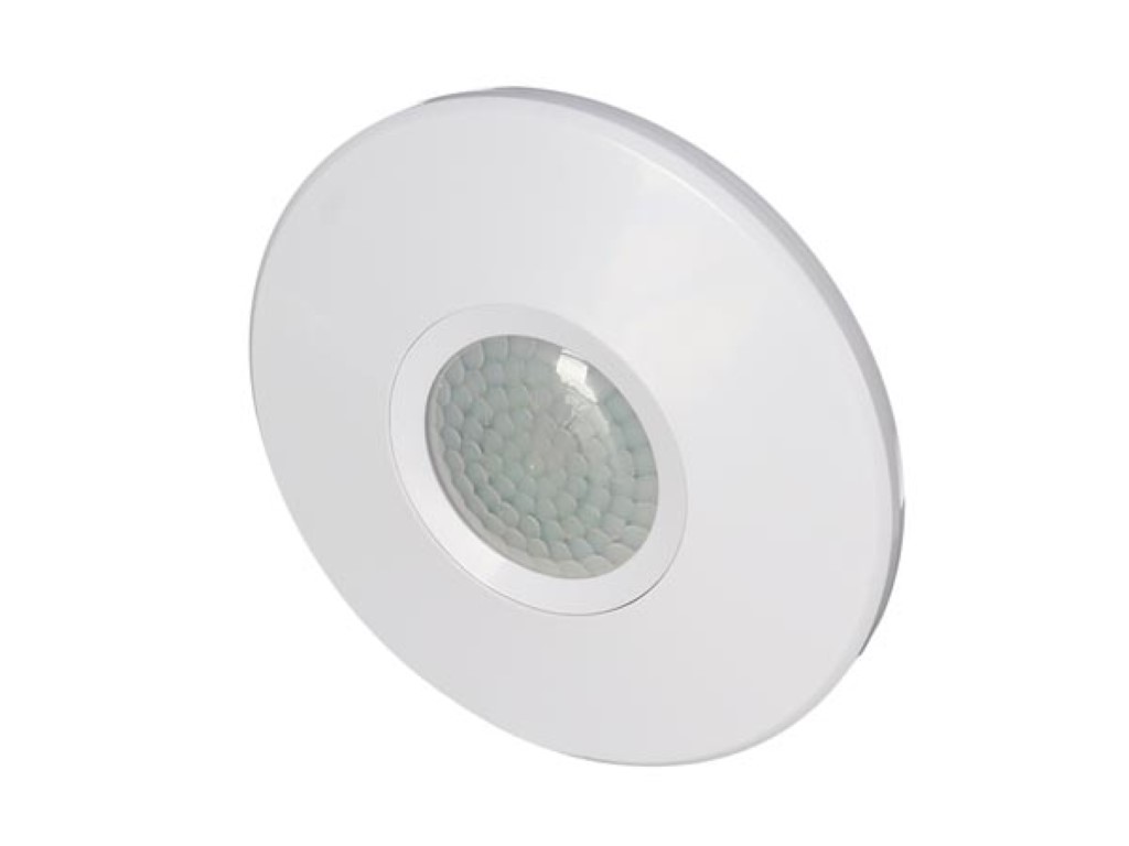 Pir Motion Detector For Ceiling Mounting - White
