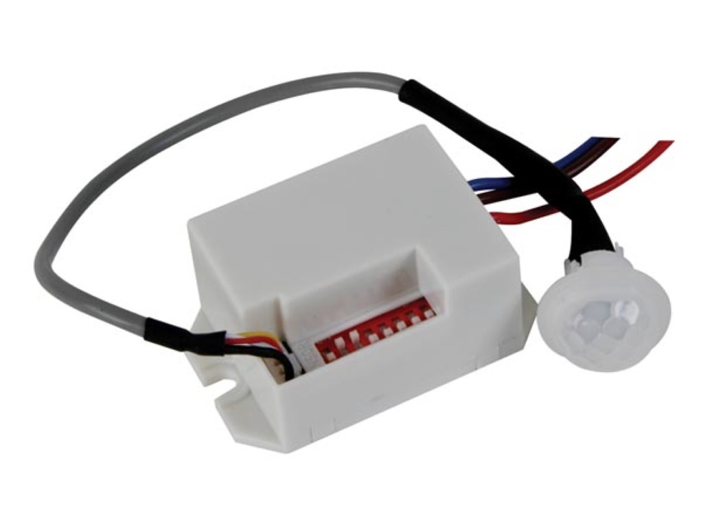 Mini Pir Motion Detector - Flush Mount - 12 Vdc