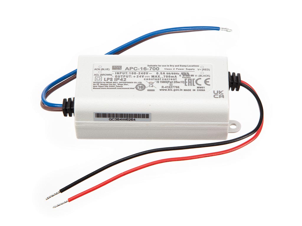 Led-driver Met Constante Stroom - 1 Uitgang - 700ma - 16w