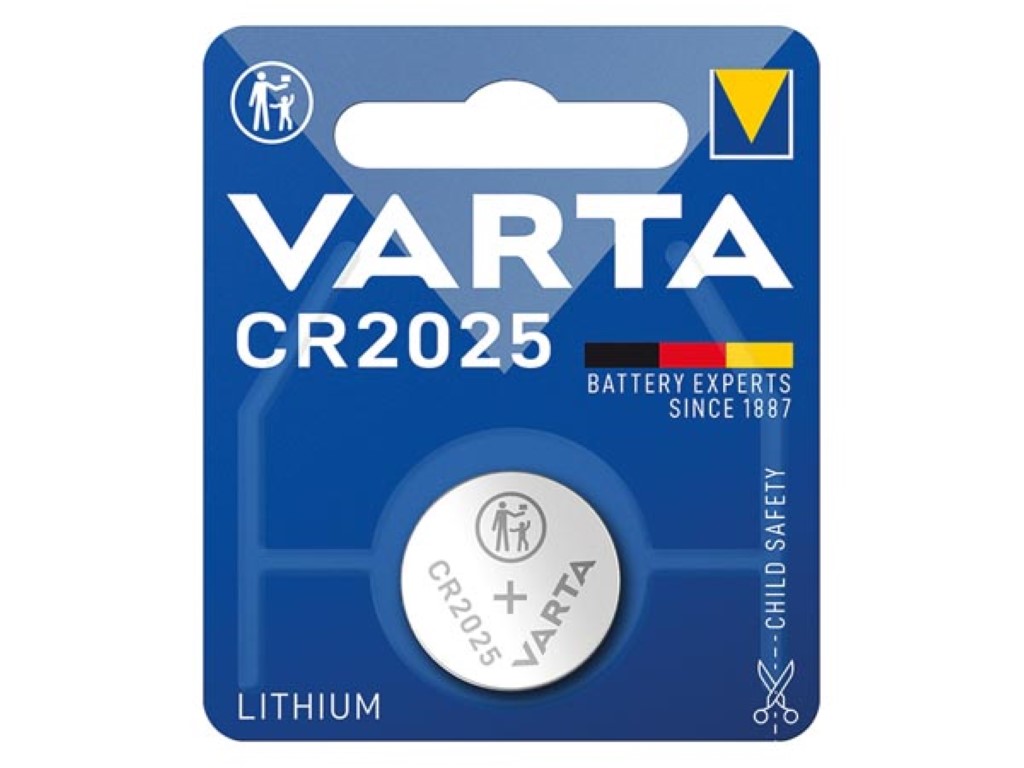 Battery Lithium 3.0v-170mah 6025.101.401 (1pc/bl)