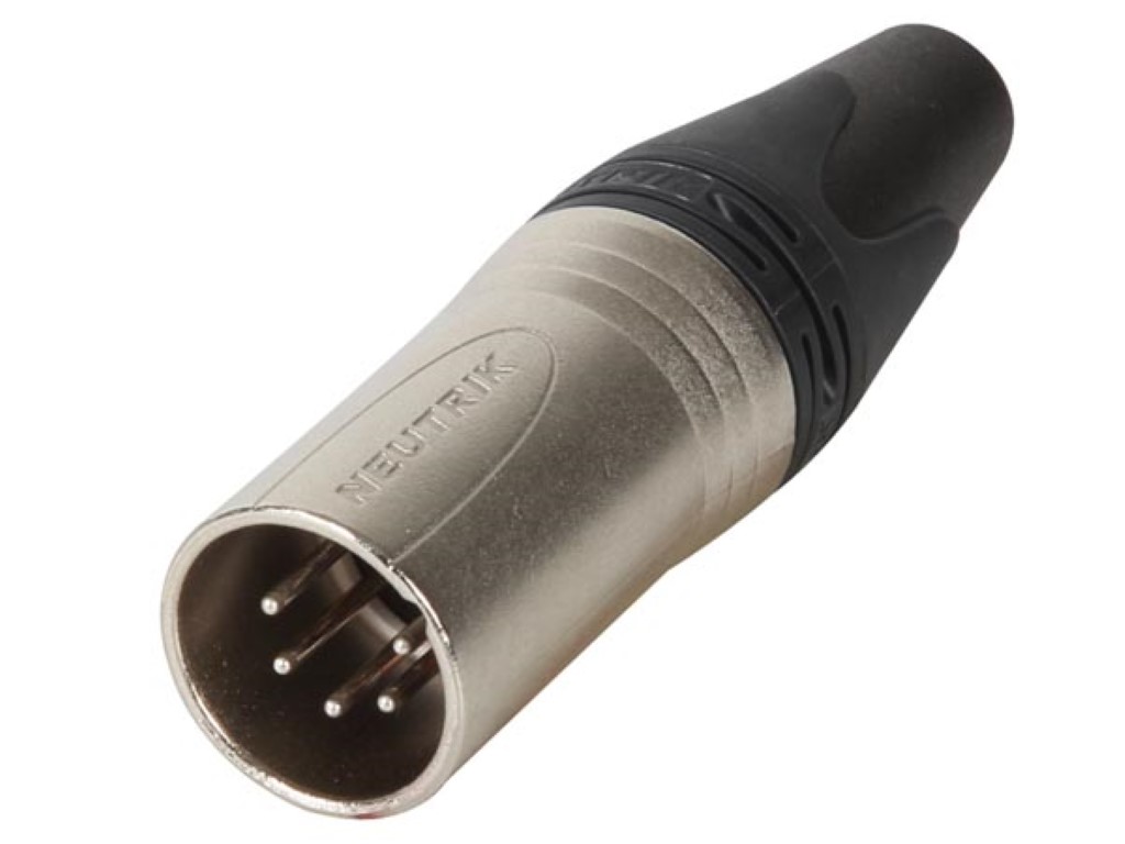 Xlr Cable Plug 5 N/a Xx Soldering Connection Nickel-plated