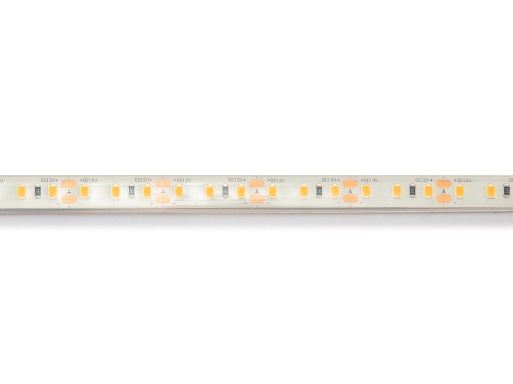 Flexible LED Strip - White 2400K - 120 LEDs/m - 5 m - 12 V - IP68 - CRI90