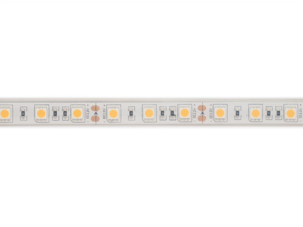Flexible LED Strip - White 2700k - 60 LEDs/m - 5 M - 12 V - Ip68 - Cri90