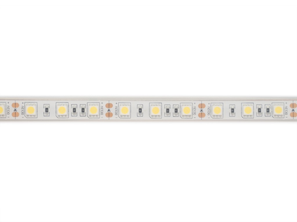 Flexible LED Strip - White 6500k - 60 LEDs/m - 5 M - 12 V - Ip68 - Cri90